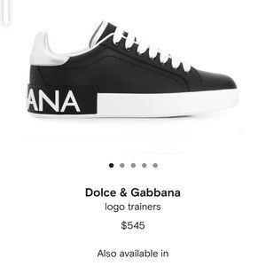 DOLCE & GABBANA
logo trainers sneakers